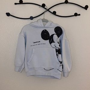 Zara Mickey Mouse hoodie size 12-18M